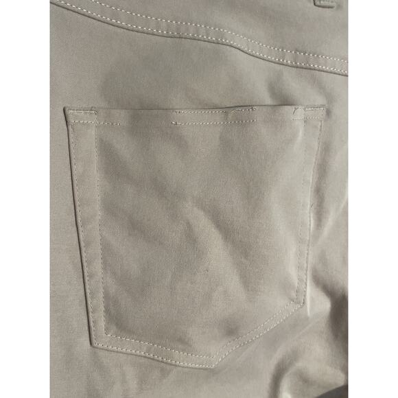Peter Millar Pants Mens 36x32 Ultimate Sateen 5 Pocket Stretch Chino Khaki Tan - Picture 7 of 13